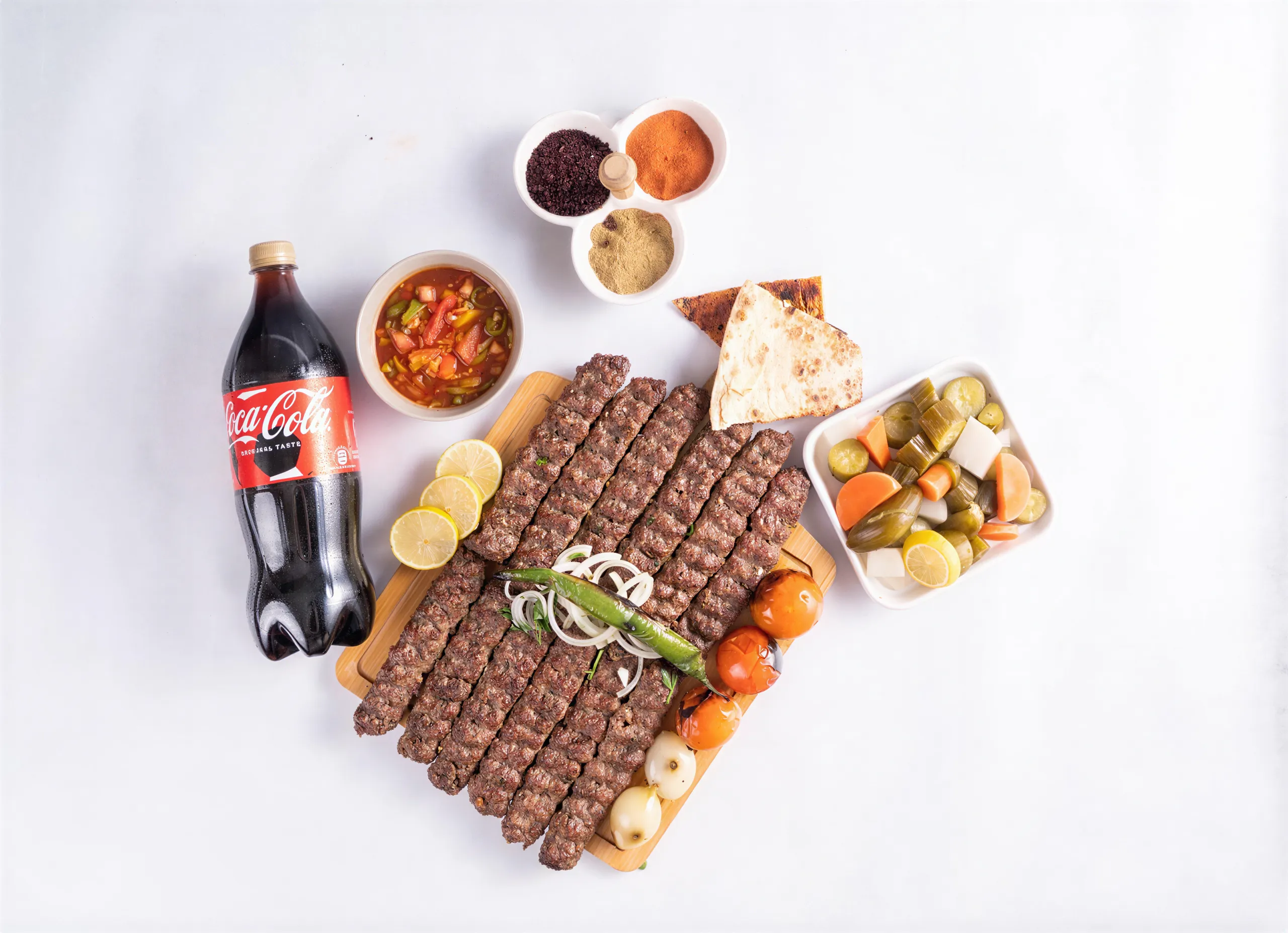 Grilled kabab meal from Seekh Kabab